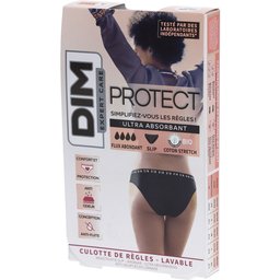 Protect Culotte de règles Lavable - Slip - Coton bio - Flux Abondant - 48/50