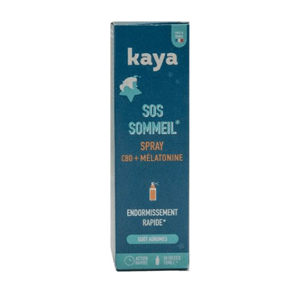 Spray SOS Sommeil  endormissement rapide au CBD + mélatonine 10ml