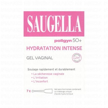 Poligyn 50+ - Gel Vaginal Hydratation Intense x7 Unidoses