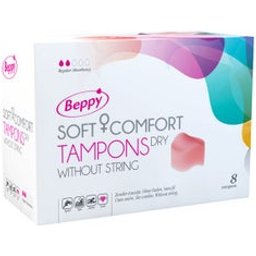 Tampons secs Soft Comfort sans bandelettes 8 pièces