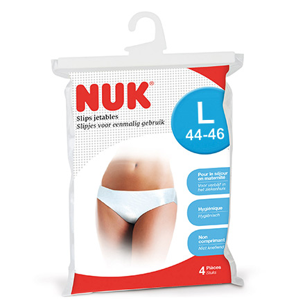 Slips jetables 4 pièces taille l (44-46)