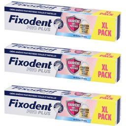 Fixodent Pro Plus Barrière Anti-Particules Arôme Frais