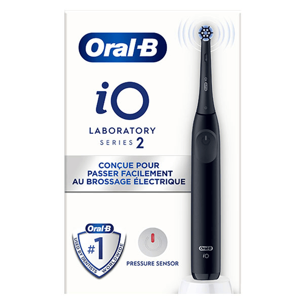 iO Laboratory 2 Brosse à Dent Electrique Noire