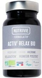 Activ'Relax Bio - Relaxation, Humeur Positive - 30 Comprimés - Pot 30 comprimés