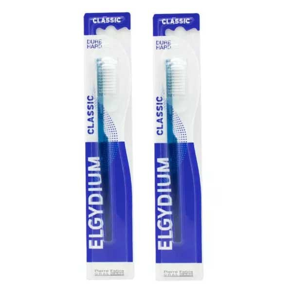 Classique Brosse à Dents Dure Lot de 2