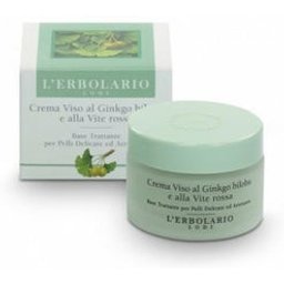 L'Herbolario Crème pour le visage Ginkgo Biloba et Vite Rosa 50ml