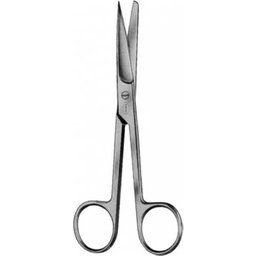 Ciseaux chirurgicaux pointe droite Roma 1pc
