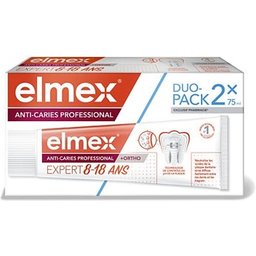 Pack Anti-Caries Professional +Ortho Expert 8-18 ans 2x75ml