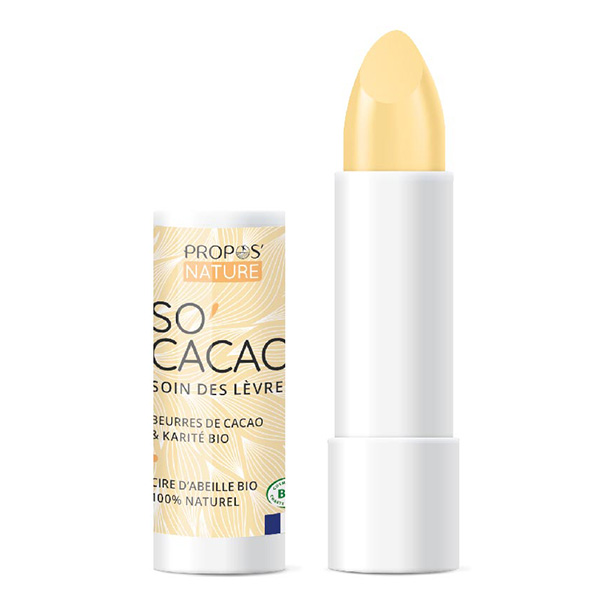 - Stick à lèvres So'Cacao Bio - Cacao&Karité - 100% naturel- 3,7g