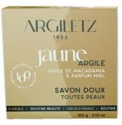 Savon Argile Jaune Parfum Miel 100 g - Boîte 100 g