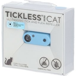 Mini Chat Expulseur Ultrasonique Tique/Puce Bleu