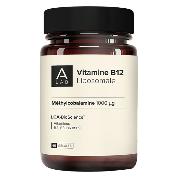 Vitamine B12 Liposomale 1000µg - Equilibre Nerveux Energie - 45 gélules