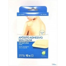 Vp Pharma Natura Adhésif stérile couleur peau 5 X 7,2 Cm 10 U