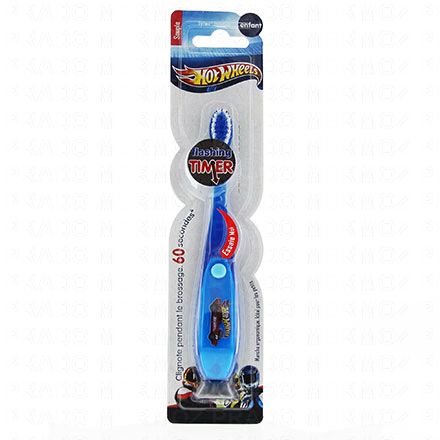 Brosse à dent souple Flash timer hot weels