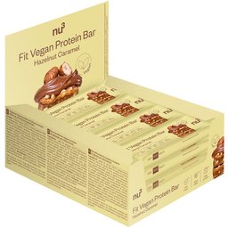 Fit Vegan Protein Bar Noisette-Caramel