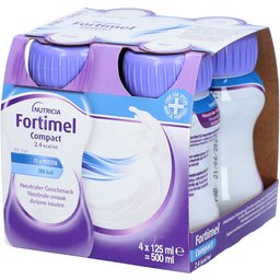 Fortimel Compact 2.4kcal | Arôme Neutre | Complément Nutritionnel Dénutrition