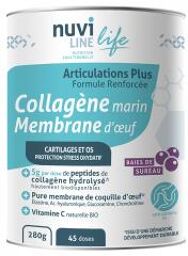 Life Collagène Marin Membrane d'Oeuf Articulations 280 g - Pot 280 g