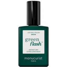 Green Flash LED Nail Polish Snow 15ml