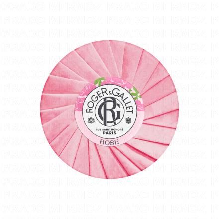 ROGER & GALLET Savon pain bienfaisant rose 1 savon 100g