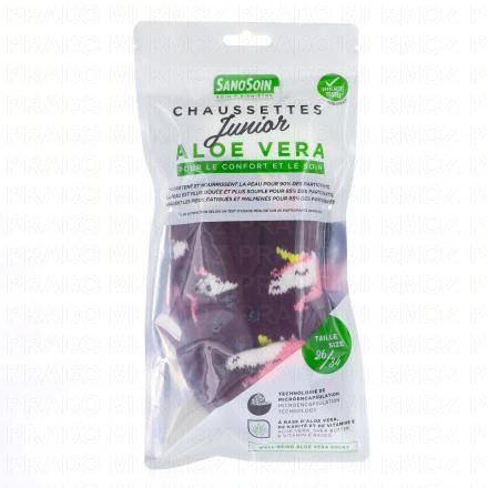 Chaussettes Bien-être Aloe Vera junior licorne 26/34