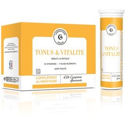 Tonus et Vitalité 24 comprimés effervescents