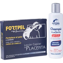 Pack 6 Viales Placenta + Champu Placenta 200 Ml