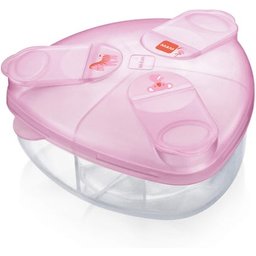 Mam Distributeur de poudre de lait pour bébé rose 1ud
