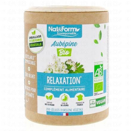 NAT & FORM Ecoresponsable - Aubépine 200 gélules