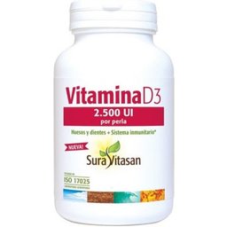 Vitamine D3 2.500Ui 120 Gélules