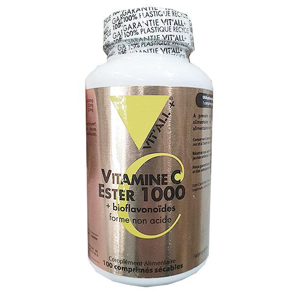 Vitamine C Ester 1000 100 comprimés sécables