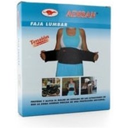 Faja Lumbar T S Negra 1ud