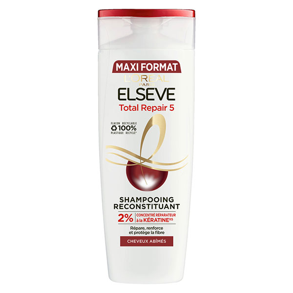 Elseve Total Repair 5 Shampooing Cheveux Abîmés 500ml