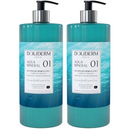Doliderm Aqua Minéral 01 Gel douche crémeux 2 en 1