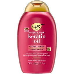 Apres Shampooing Huile De Keratine - Cheveux Abimes & Cassants - 385ml