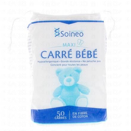 Carré coton bébé Maxi x50
