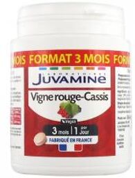 Promesses Santé Vigne Rouge Cassis 90 Comprimés - Pot 90 Comprimés