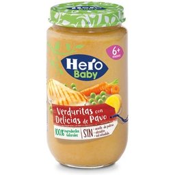 Hero Baby Pedialac Légumes tendres à la dinde 235g