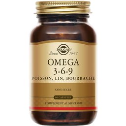 Omega 3-6-9 - Cardiovasculaire - 60 capsules