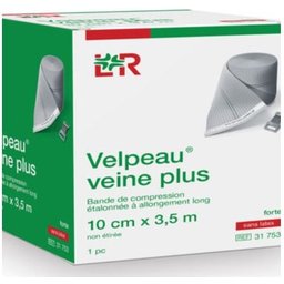 Veine Plus Bande Forte Sans Latex 10cmx3,5m 1ut