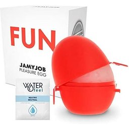 Masturbateur Discret Œuf Edition Rouge Fun 1pc