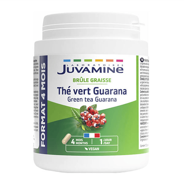 Thé Vert Guarana 120 gélules