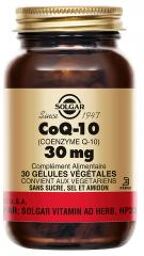 CoQ-10 30 mg 30 Gélules Végétales - Flacon 30 gélules végétales
