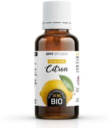Huile essentielle CITRON JAUNE BIO AB - 30ml - Aromathérapie