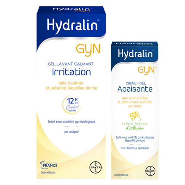 Lot Gyn Crème Tube de 15 g et Gyn Solution, Flacon de 200 ml