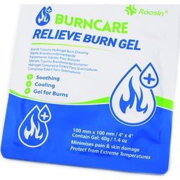Burncare Relieve Burn Gel 10x10cm