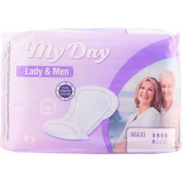 Serviettes pour incontinence Maxi 8pcs