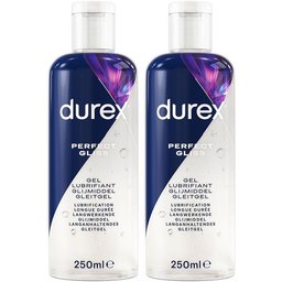 Durex Lubrifiant Perfect Gliss - Lubrifiant à Base de Silicone - Idéal pour le Sexe Anal - 250ml
