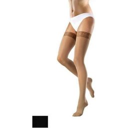 Tovarix 20/Ii Agh+P Lady Cuisse bas anti glissement Noir Taille L