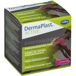 Hartmann® Dermaplast® Bande kinésiologique active rose 5 cm x 5 m