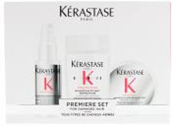 Première Coffret Routine Décalcifiante Ultra-Réparatrice Tous Types de Cheveux - Coffret 3 produits